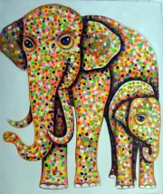 COLOURFUL ELEPHANTS