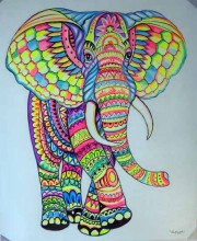 PAINTED ELEPHANT